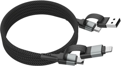 4 in 1 Cable 120 Mag Noir