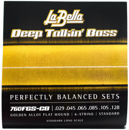 760FGS-CB DT Bass Gold Flats