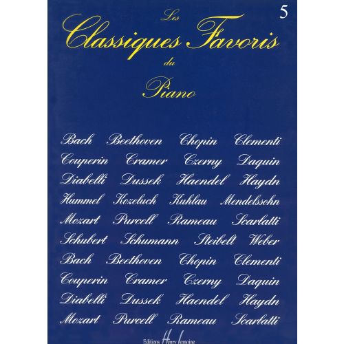 Classiques Favoris Vol.5 - Piano