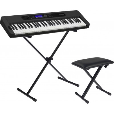 CT-S400 noir avec son stand et sa banquette