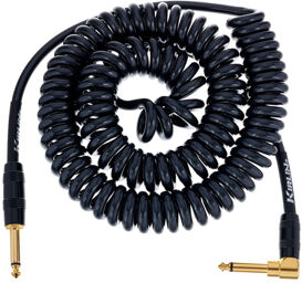 Premium Coil Cable 6m Black