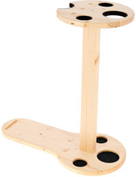 Alphorn Stand Wood Nature Naturel