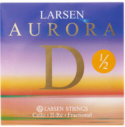 Aurora Cello D String 1/2 Med.