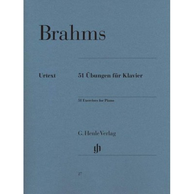 Brahms - 51 Exercises - Piano