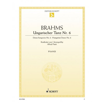 Brahms - Hungarian Dance No. 6 - Violoncelle et Piano