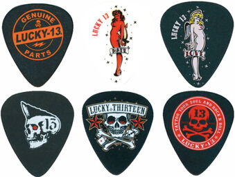 Plectrum Lucky II 13 Pack 1,00