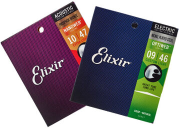 Elixir Acoustic/E-Guitar Bundle