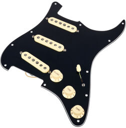 Pre-Wired ST Pickg FAT 50 BK Noir