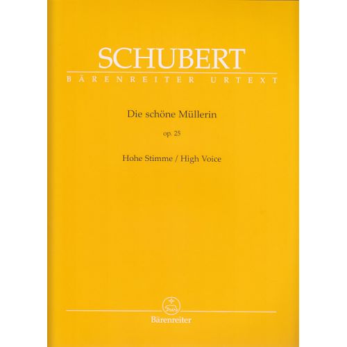 Schubert F. - Die Schone Mullerin - Voix Haute et Piano