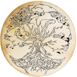 Shaman Drum Lady of Wood 40cm