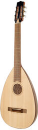 Lute Guitar Walnut Steel Str.