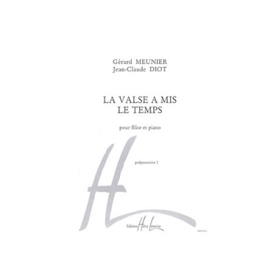 Meunier/diot - Valse A Mis Le Temps - Flûte et Piano