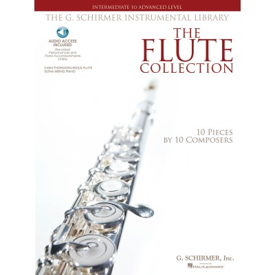 FLUTE COLLECTION + AUDIO EN LIGNE, INTERMEDIATE TO ADVANCED LEVEL - FLUTE, PIANO