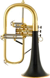 Goldlac flugelhorn