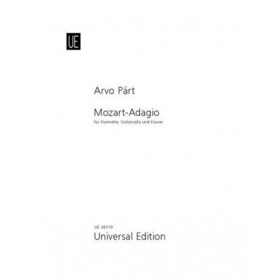 Pärt - Moz-Adagio - Clarinette, Violonvioloncelle Et Piano