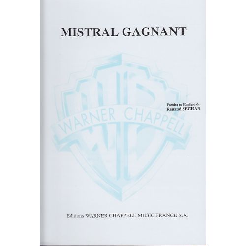 Renaud - Mistral Gagn - Piano, Ch