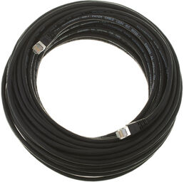 CAT6A Patchkabel 25m, sw noir
