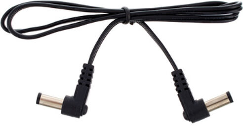 Power Cable Angled 50cm Noir