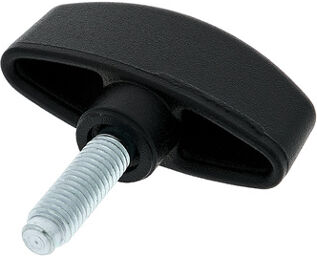 R008,31 2-Edged Alu Knob