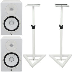 HS 8 W Stand Set blanc