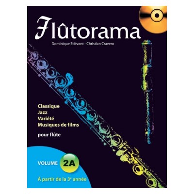 Flutorama Vol. 2a + CD - Flute