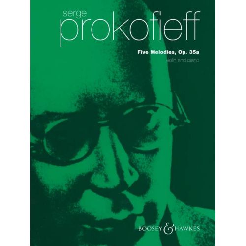 Prokofiev Serge - Cinq Melodies Op 35a Violon et Piano
