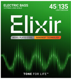 Elixir 14207 Nanoweb 5-Str. Light/Med