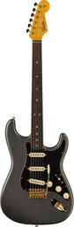 LTD '65 Dual Mag Strat CFM Faded Aged Charcoal Frost Metallic