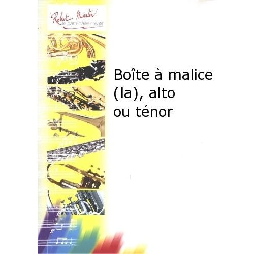 Robert Min Kastel F. - Bote Malice (La), Alto Ou Tnor