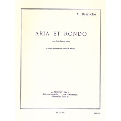 Aria et Rondo
