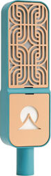Motif Condenser Teal & Apricot Vert émeraude