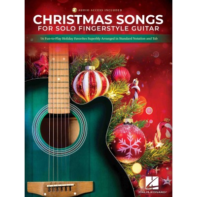 Christmas Songs for Solo Fingerstyle Guitar