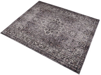 Vintage Drum Rug Grey Grey