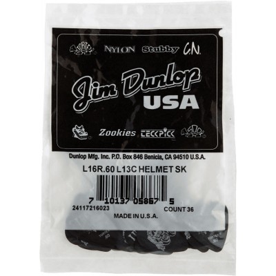 Lucky 13 III, par 36 #16 Helmetskull, Black, 0.60mm