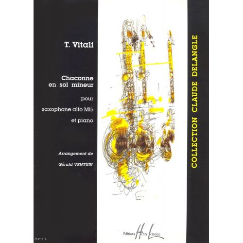 Vitali Tommaso - Chae En Sol Min. - Saxophone Mib, Piano