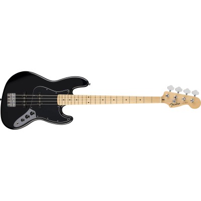 Standard Jazz Bass MN Black Pickguard Black