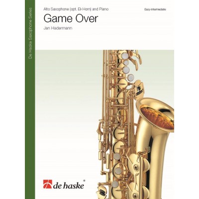 Jan Hadermann - Game Over - Saxophone Alto et Piano