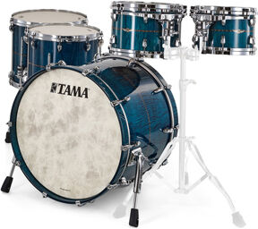 STAR Drum Maple Set ROLC Ocean Blue Curly Maple
