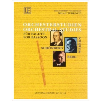 Schonberg A. / Berg A. / Webern A. - Orchestral Studies - Basson