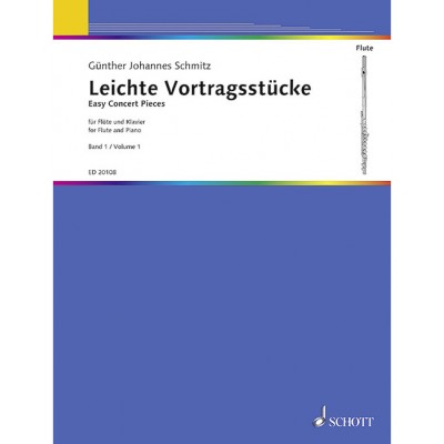 Schmitz - Easy Concert Pieces - Flute et Piano
