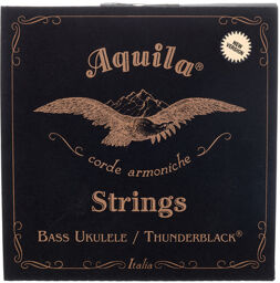 140U Thunderblack Bass Ukulele Noir