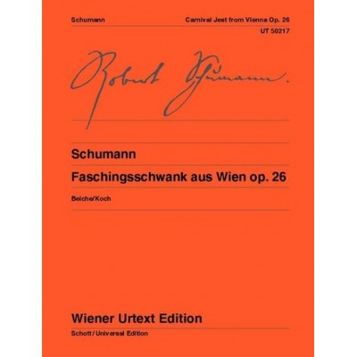 Schumann Robert - Faschingsschwank Aus Wien Op.26 - Piano