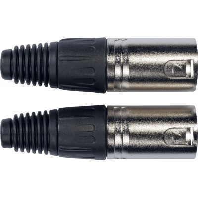 Fiche XLR Male - Lot de 2
