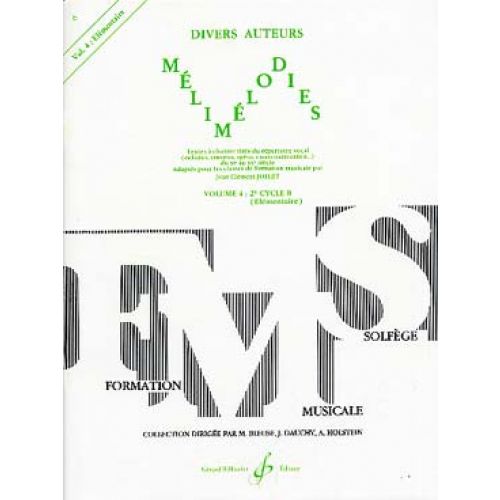 Jollet JEAN-clement - Melimélodies Vol.4