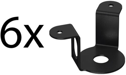 Uplight Hanging Bracket Bk Black
