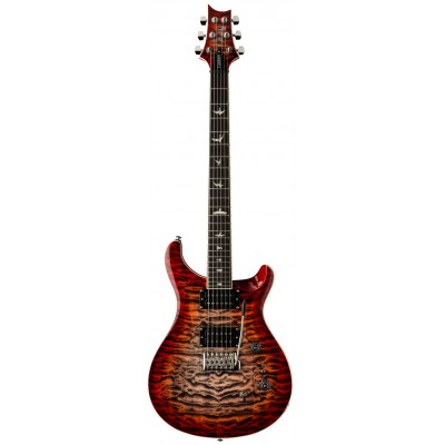 Custom 24-08 Se Quilt Charcoal Cherry Burst - Reconditionné