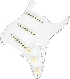 67 Q.Coil Hot Br. Pickguard WH