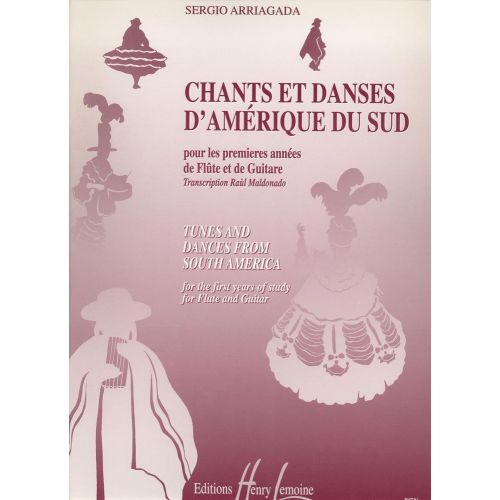 Arriagada - Chants/danses Cordillère - Flûte et Piano