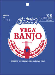 V740 Vega Banjo 5 Medium Monel