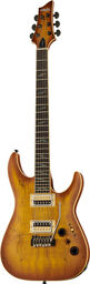 C-1 Exotic Spalted Maple SNVB Satin Natural Vintage Burst
